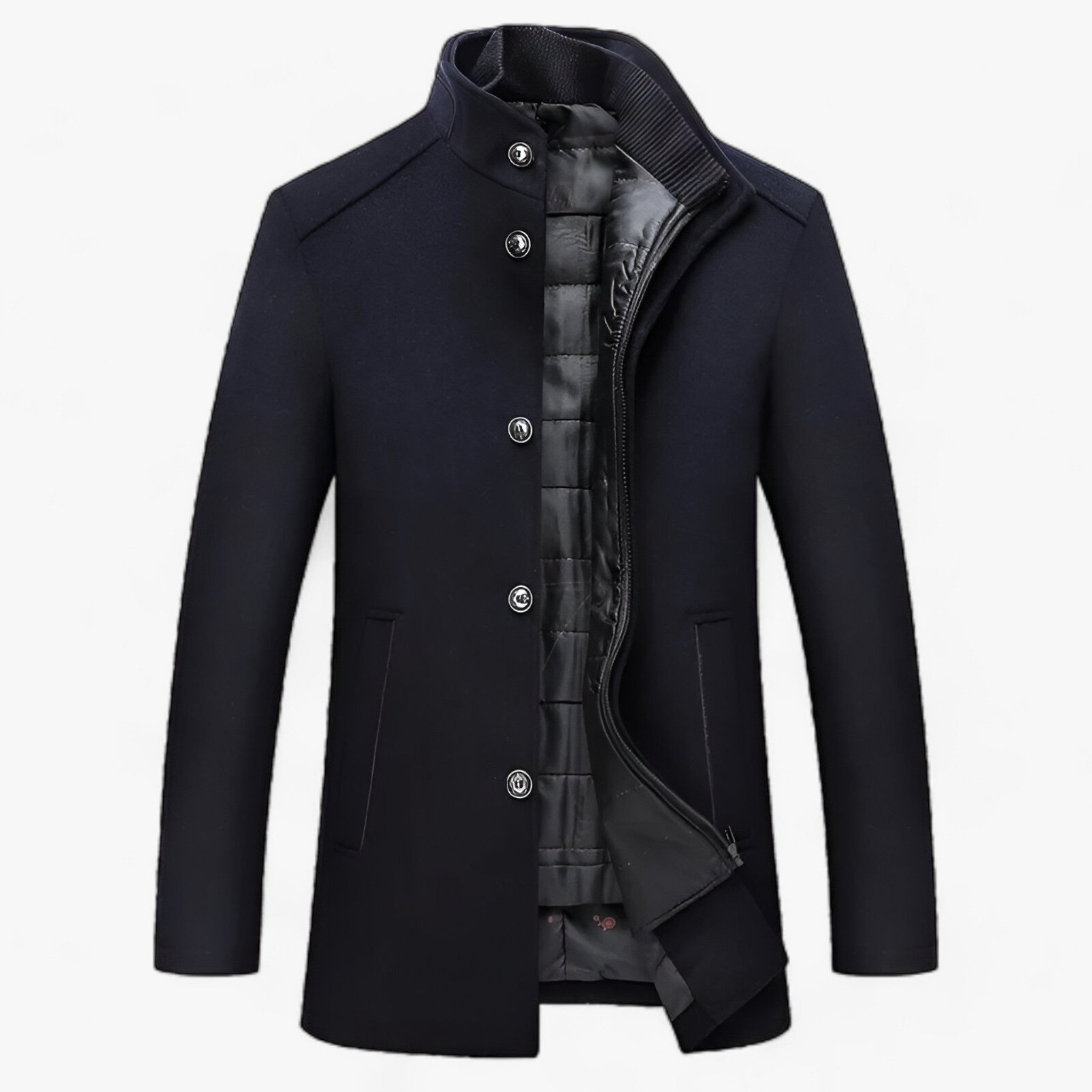 men's fashion : Warmte voor Herfst & Winter Heren Marineblauw in Marineblauw van Pantinoshop