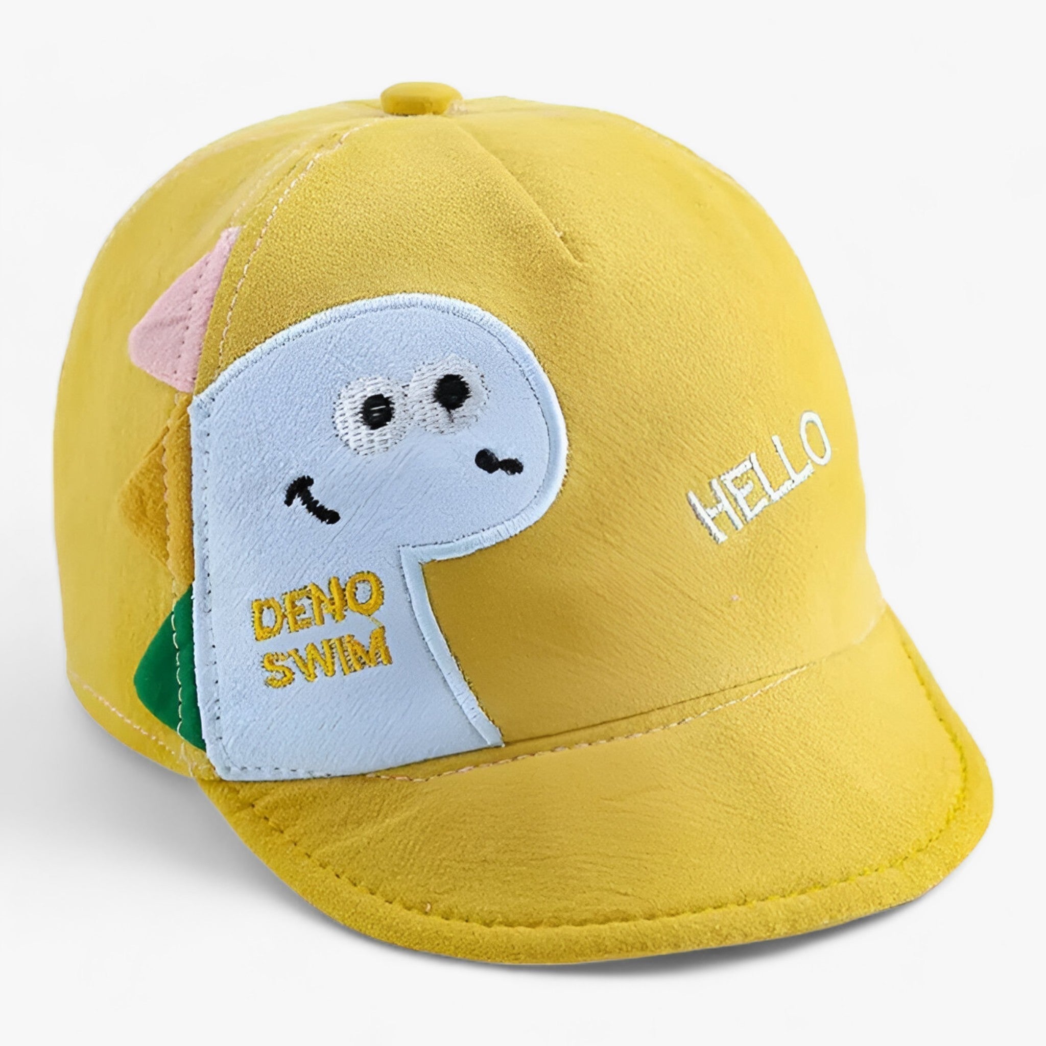 DINOHAT | Baseball Cap - Afslappende & Beskyttende - Gul - baby - {{ product_tags }