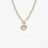 Laura | Simulation Bead Choker Necklace - Classic and Elegant