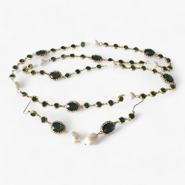 Karina | Perlekæde - Klassisk og Raffineret - Guld - women's fashion - {{ product_tags }