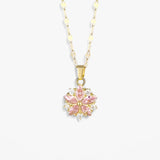 Rosa | Sakura romantic necklace - Delicate and feminine