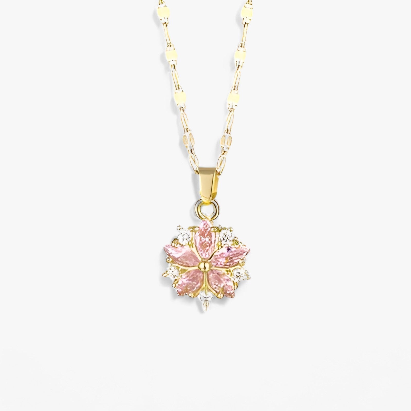 Rosa | Sakura Romantik Halskæde - Fint og Feminint - - women's fashion - {{ product_tags }