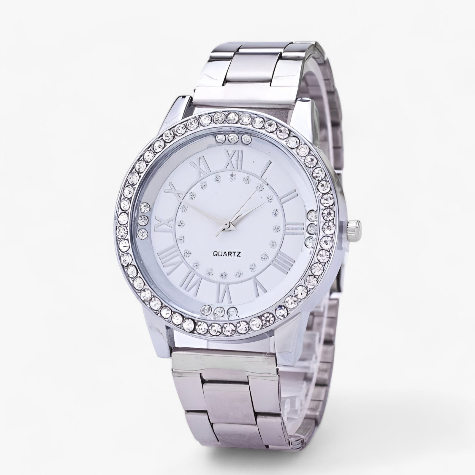 Diamantglans | Ur - Exceptionelt Glitrende - Sølv - watches - {{ product_tags }