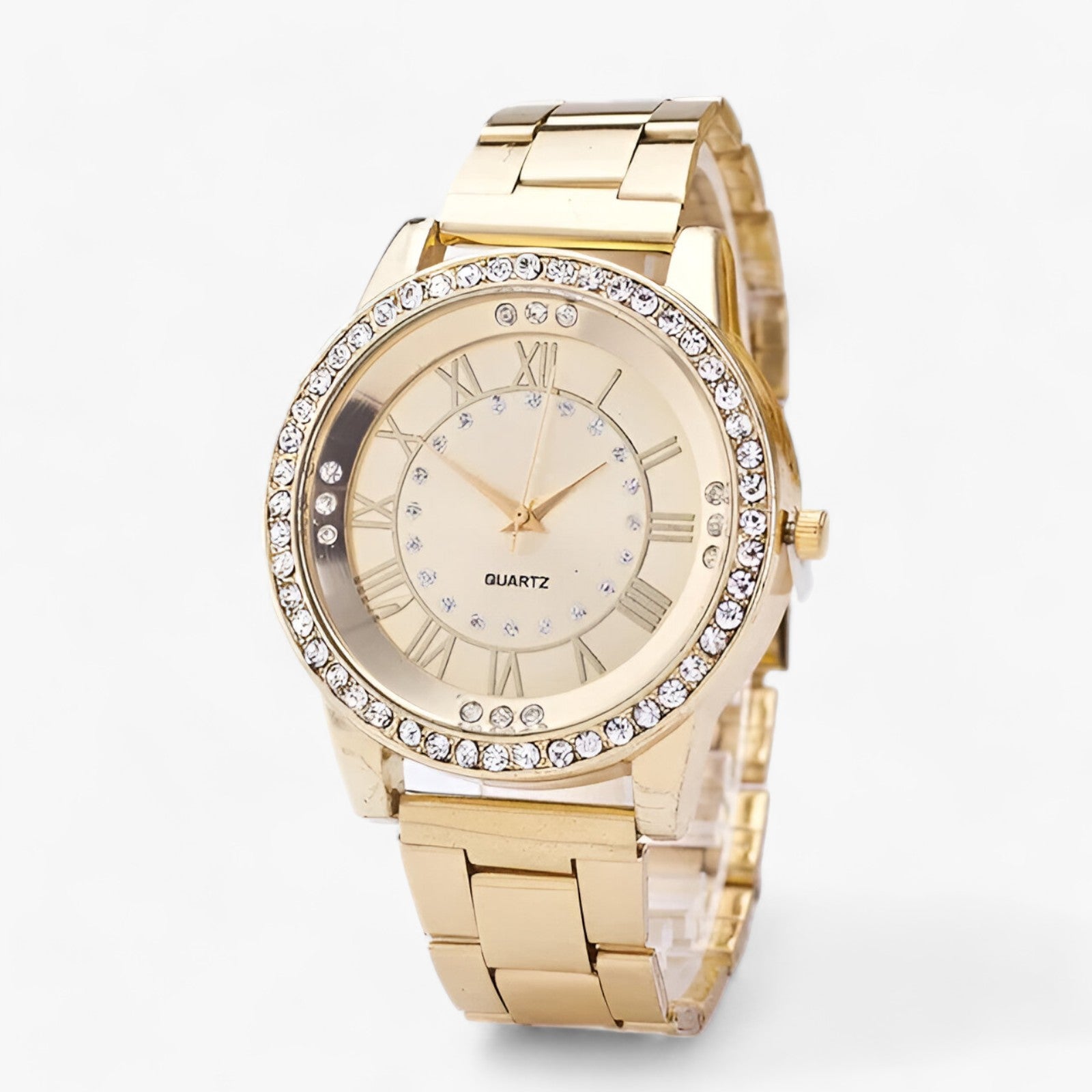 Diamantglans | Ur - Exceptionelt Glitrende - Guld - watches - {{ product_tags }