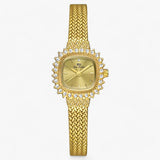 Golden mesh | Glamour timepiece - Sparkling refinement