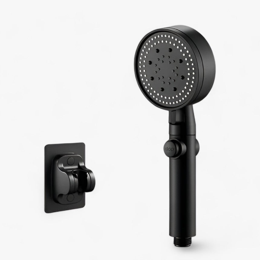 AquaBoost | Bruserhoved - Kraftfulde og tilpasselige brusere - Stil 1-Sort stativ - house & garden - {{ product_tags }