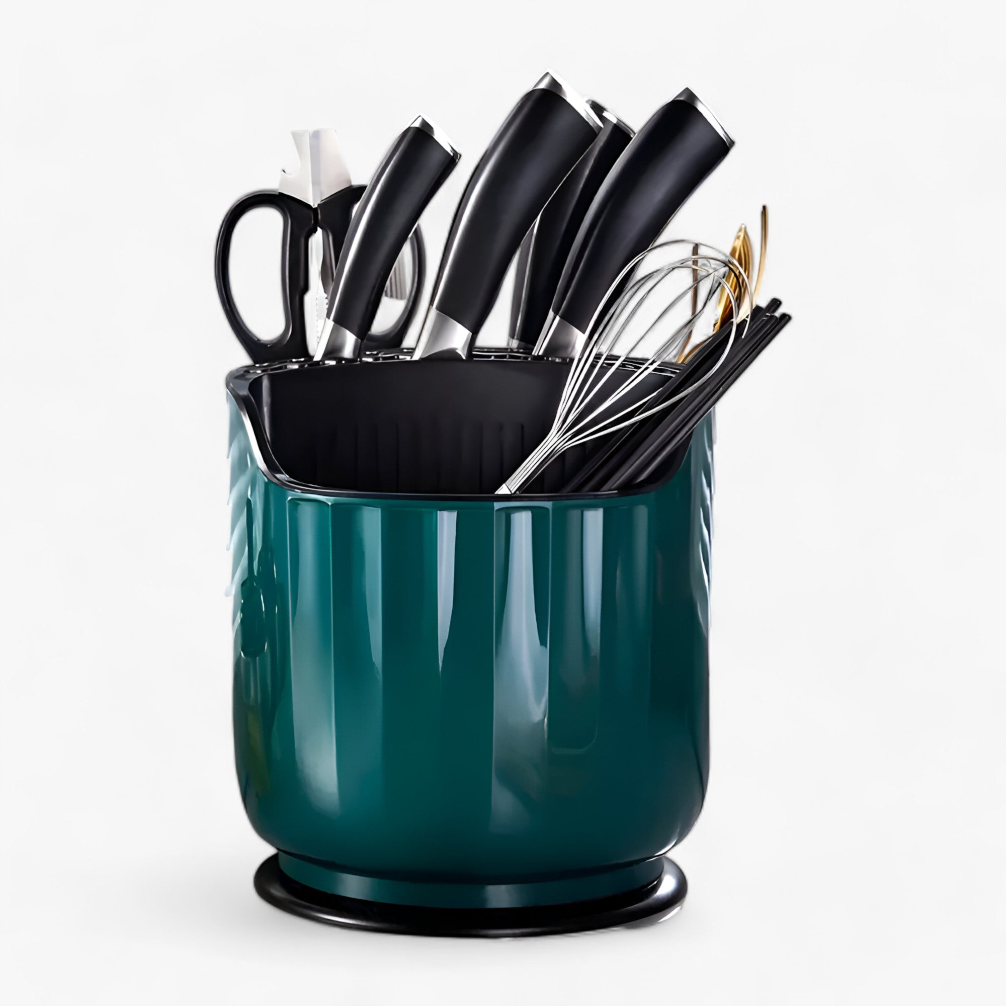 Küchenmeister | Knivholder - Til Perfekt Orden - Grøn - house & garden - {{ product_tags }