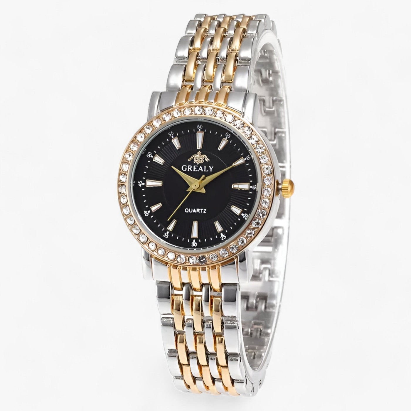 LUXE | Elegant stenbrud i rustfrit stål - perfekt symbiose af stil og præcision - - watches - {{ product_tags }