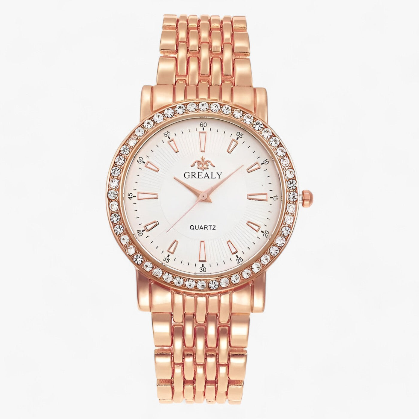 LUXUS | Quarzuhr i rustfrit stål - luksus og præcision i kombination - - watches - {{ product_tags }