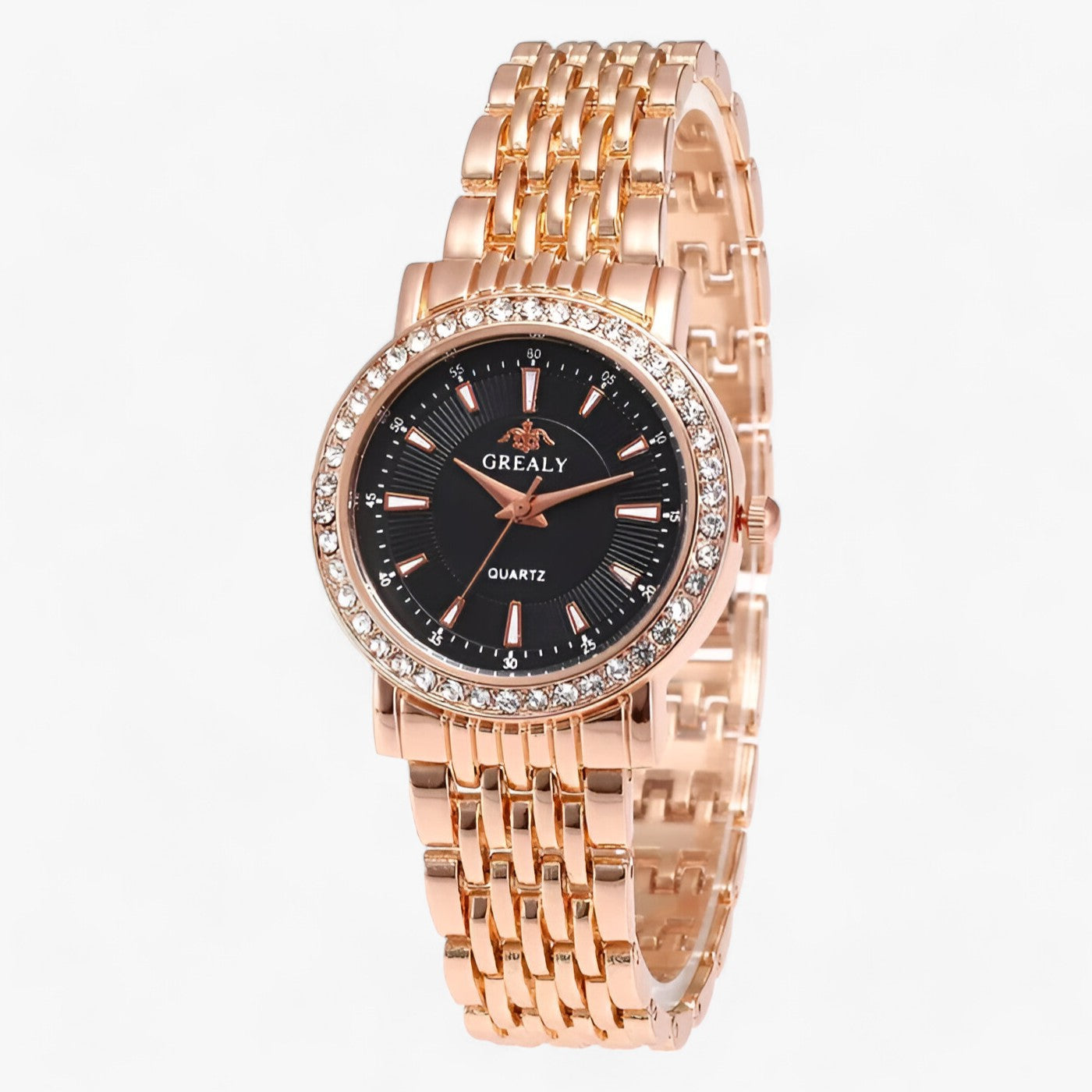 LUXUS | Quarzuhr i rustfrit stål - luksus og præcision i kombination - - watches - {{ product_tags }