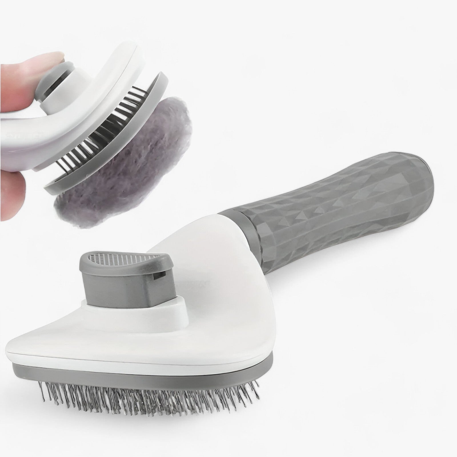 Pelsfluff | Selvrensende kæledyrsborste - Effektiv hårfjerning og nem rengøring - - other - {{ product_tags }