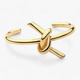 Gertrud | Knotted Cuff Bracelet - Unique and Stylish