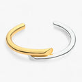 Jasmin | Enkelt Guldmanschettarmband - Let Chic