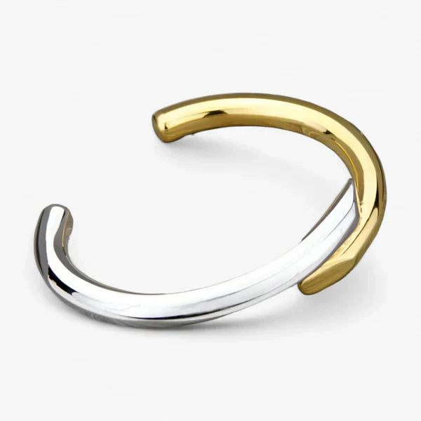 Jasmin | Enkelt Guldmanschettarmband - Let Chic - - watches - {{ product_tags }