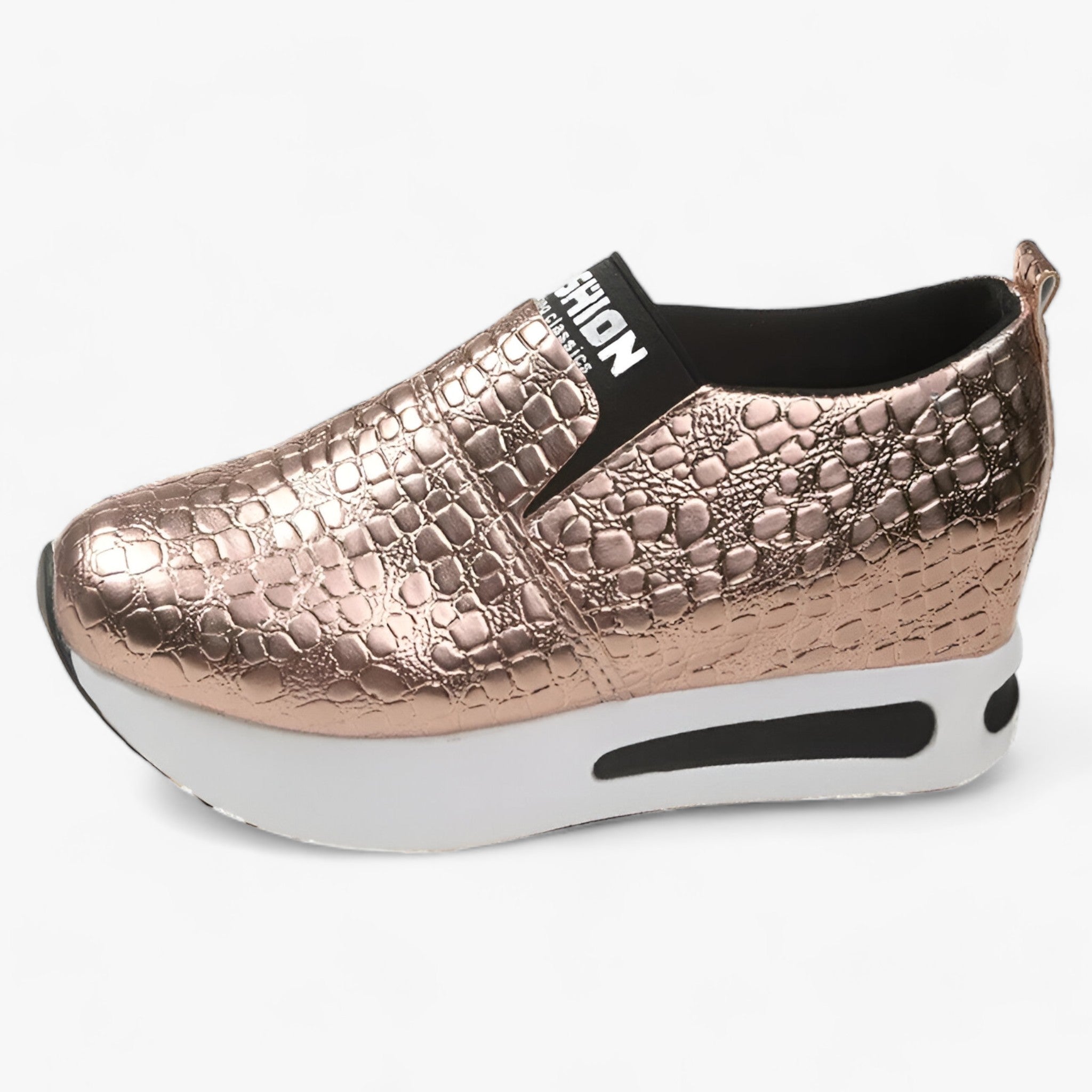 ARGENT | Platform Sneakers Elegant og Komfortable – Den Perfekte Balance mellem Stil og Velvære - Guld - ARGENT | Platform Sneakers Elegant og Komfortable – Den Perfekte Balance mellem Stil og Velvære - €25 - {{ product_tags }