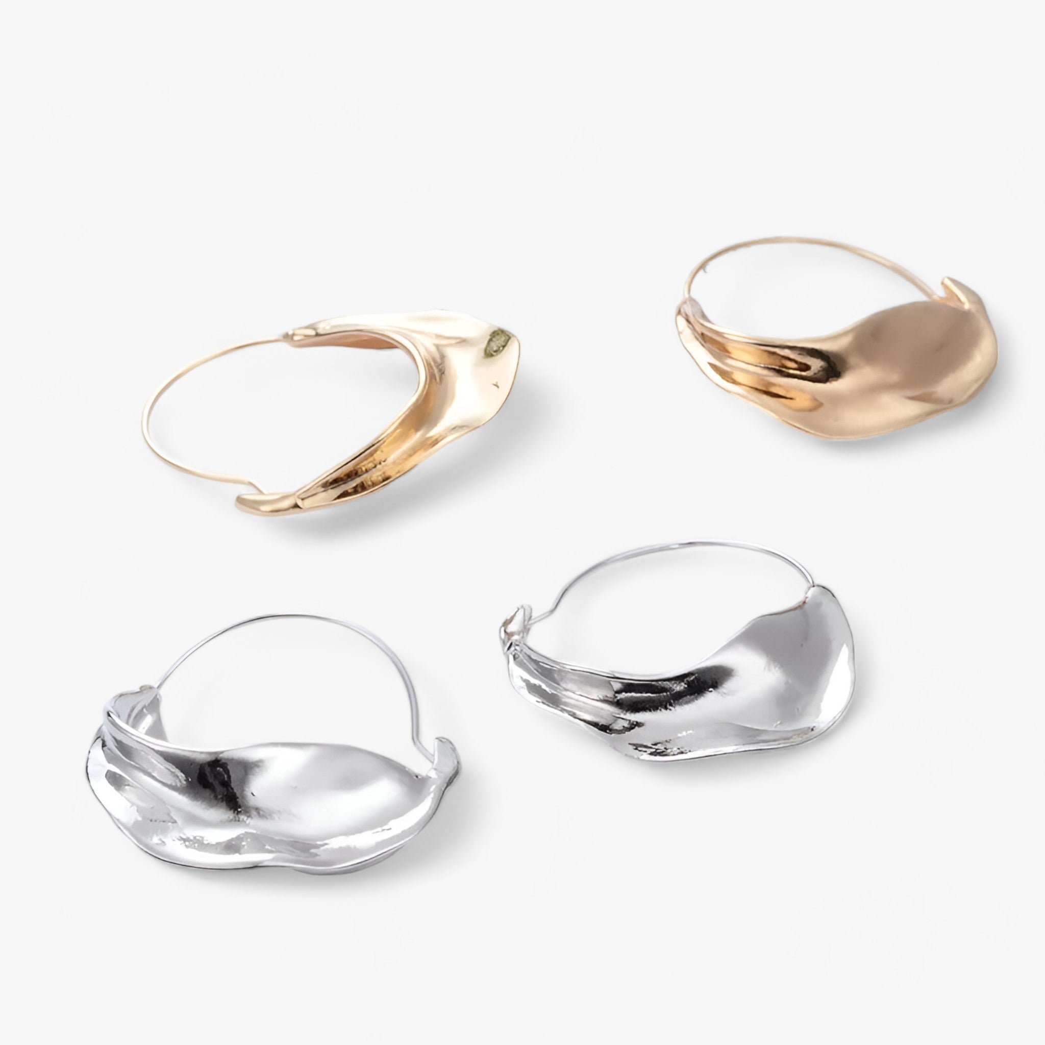 GEOMETRISK | Geometriske øreringe - Modern elegance - - women's fashion - {{ product_tags }