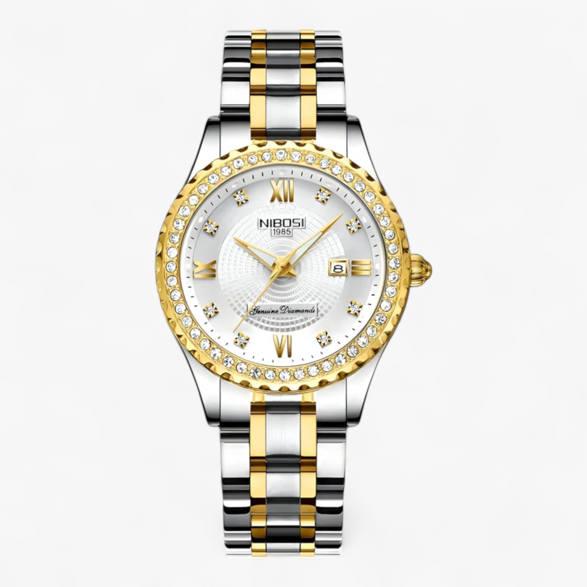 Agnes | Luksus dameur - præcision og stil - Hvid - watches - {{ product_tags }
