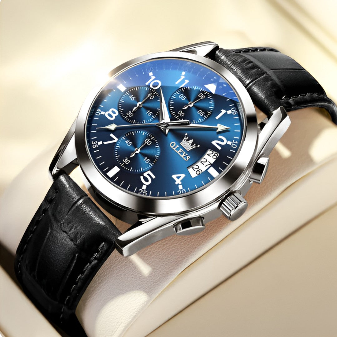 Vanguard | Lysende Kvartsur - Elegant & Vandafvisende - - watches - {{ product_tags }