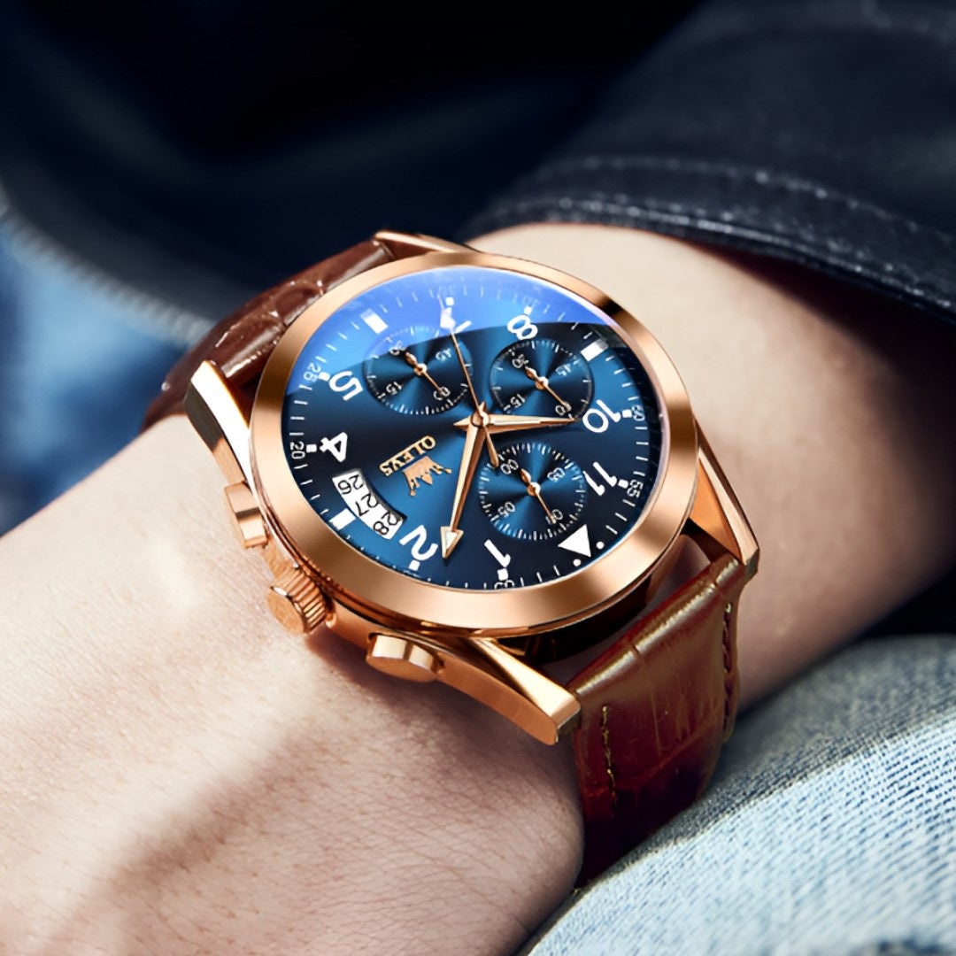 Vanguard | Lysende Kvartsur - Elegant & Vandafvisende - - watches - {{ product_tags }