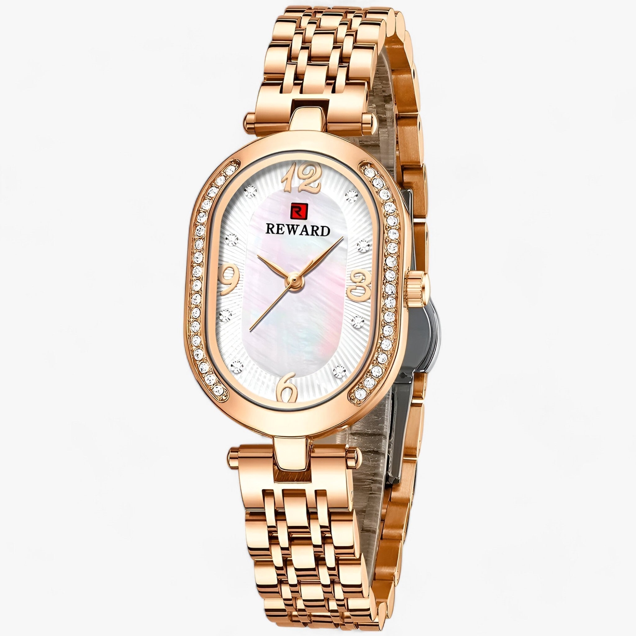 GISELA | Luksus kvartsur - Graceful og praktisk til hverdagen - Roséguld - watches - {{ product_tags }