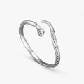 Hannah | Slangarmbånd – Charm og elegant sølv
