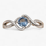 MODERNIA | Charming blue ring - Effortless glamour