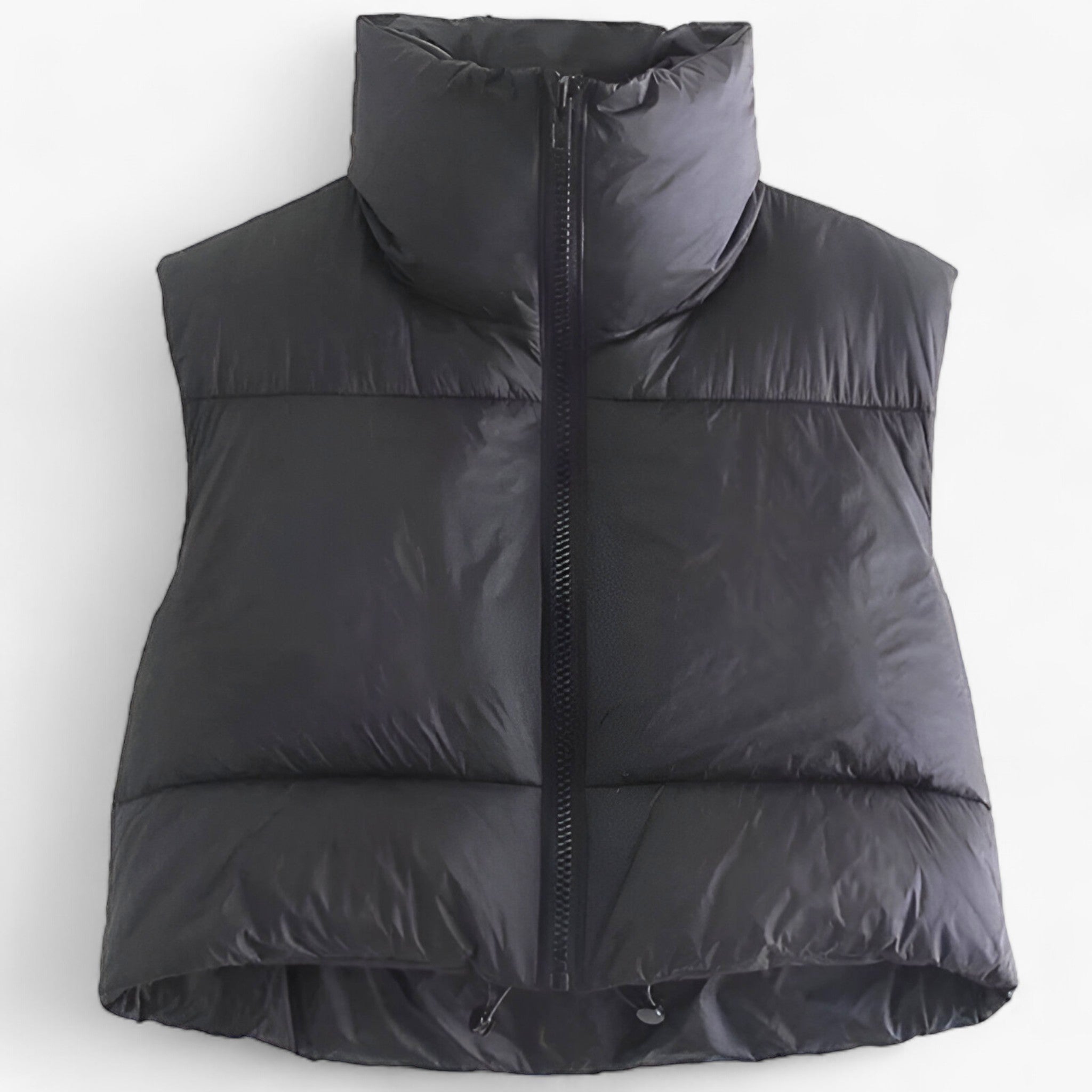 Everly | Vinter Steppvest - Stilfuld varme og komfort - Sort - winter - {{ product_tags }