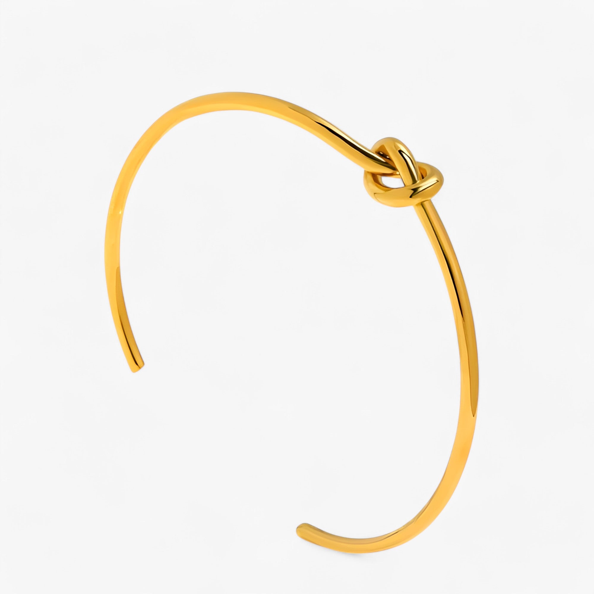 TWIST - Stålsmykke - Moderne statementsmykke - Guld - women's fashion - {{ product_tags }