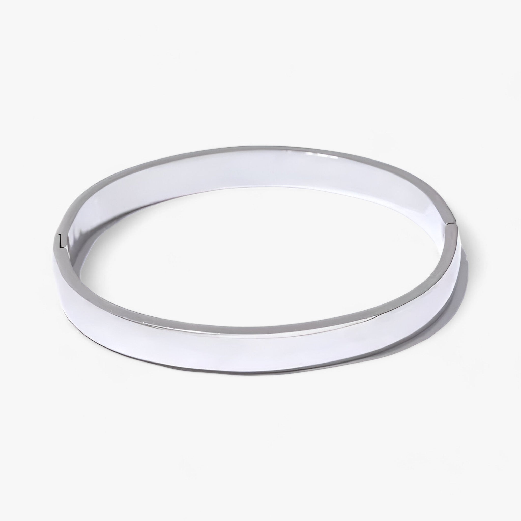 Mia | Vandtæt armbånd – Minimalistisk vedhæng i 18 karat guld - Platin 30g - women's fashion - {{ product_tags }