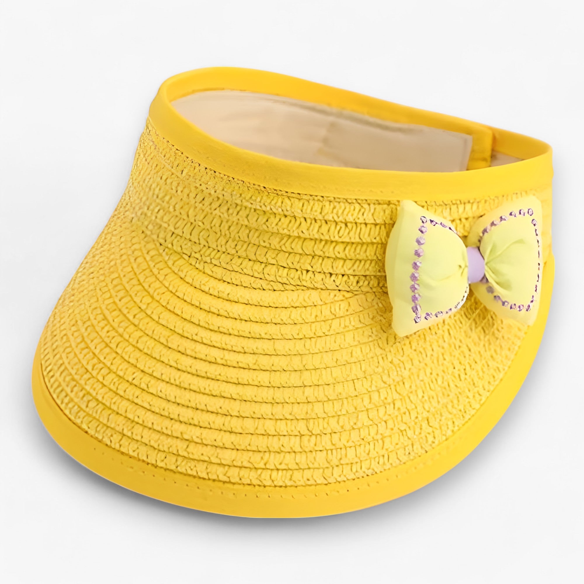 PETAL | Sommer-Stråhat - Solbeskyttelse & Charme - Gul Barn (48-52cm) - baby - {{ product_tags }