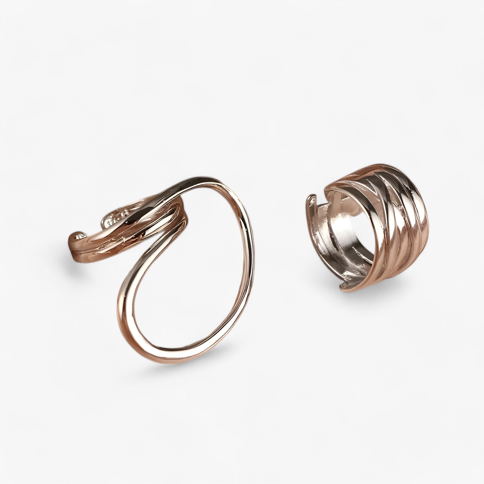 Tara | Geometrisk statementring – dristig og modebevidst - Sølv Justerbar - women's fashion - {{ product_tags }