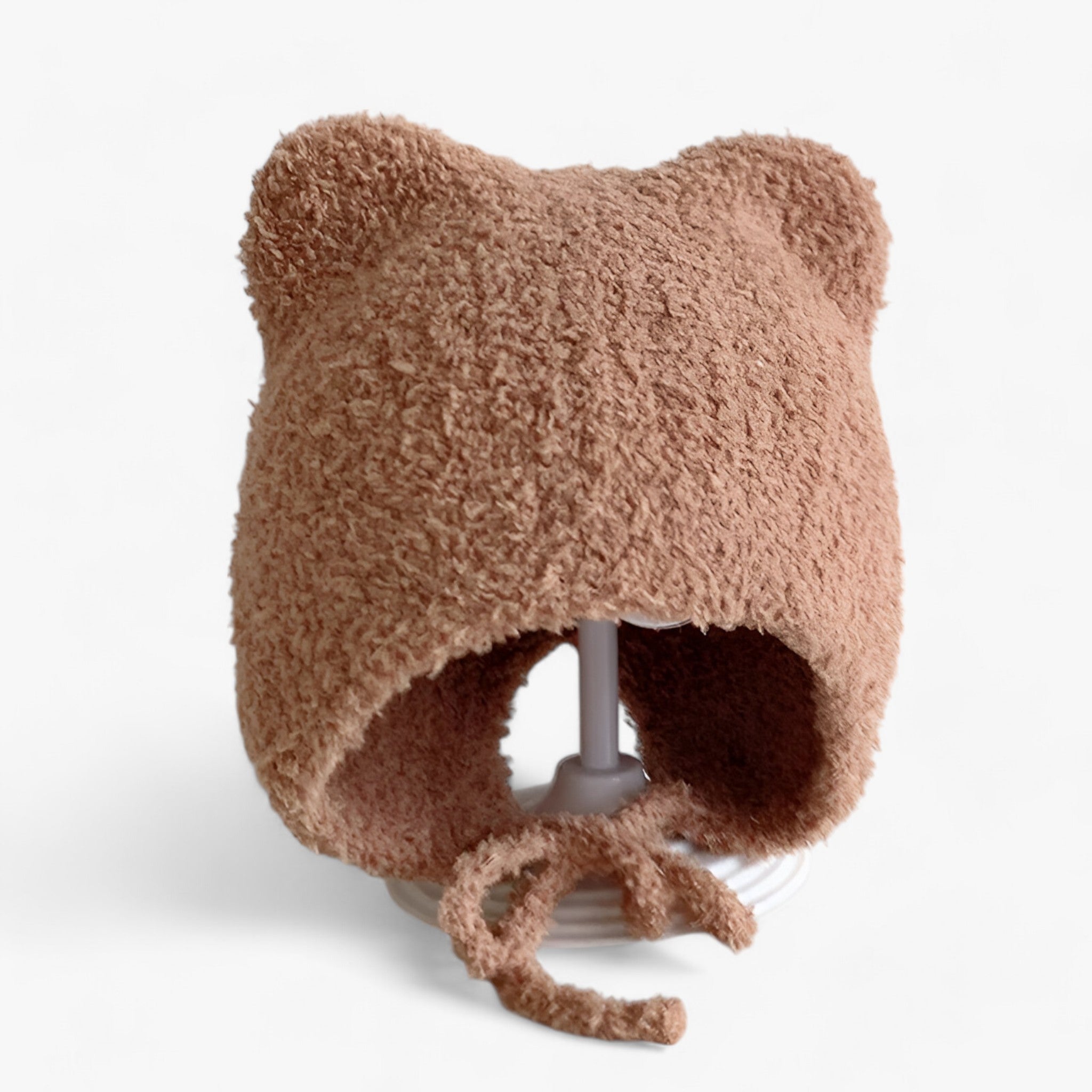 Milo | Vinterhue til babyer - Blød varme med søde øreovertræk - Brun Bebis 0-3 år - baby - {{ product_tags }