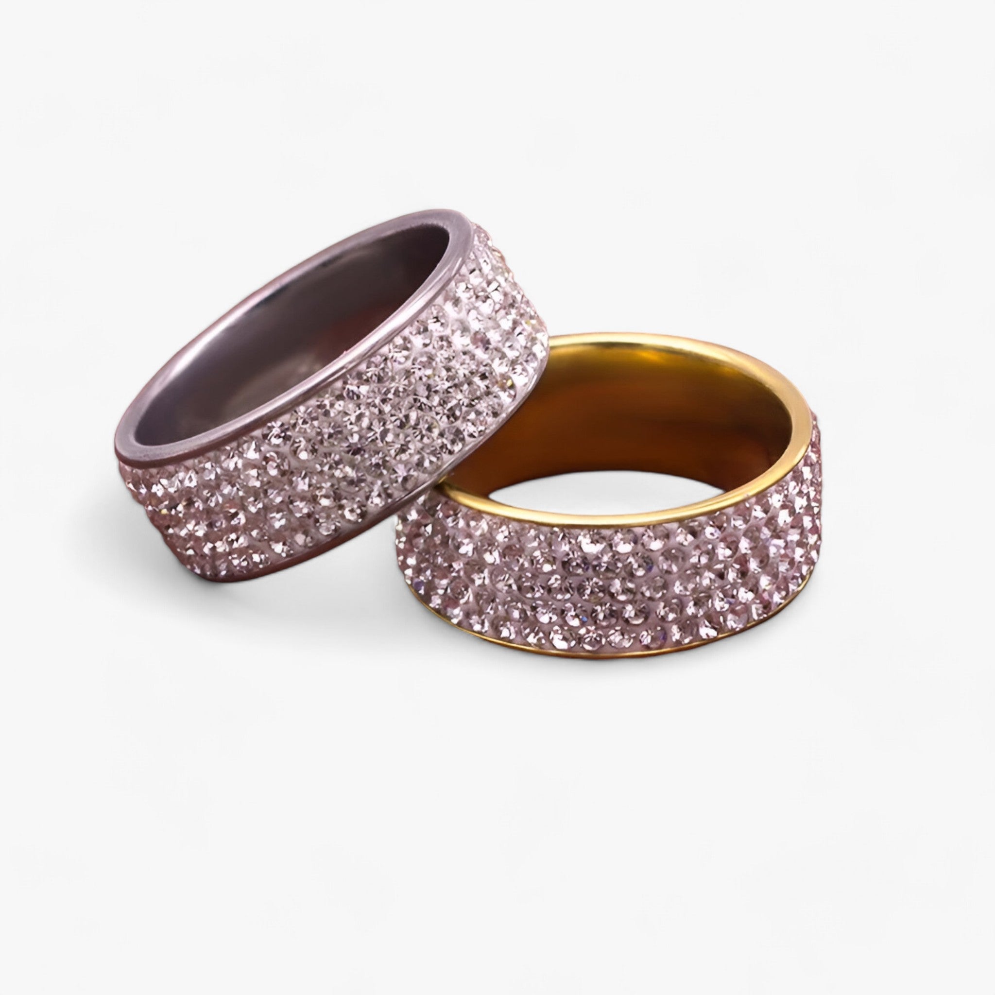 Hailie | Krystalforlovelsesring – elegant rustfrit stål - - women's fashion - {{ product_tags }