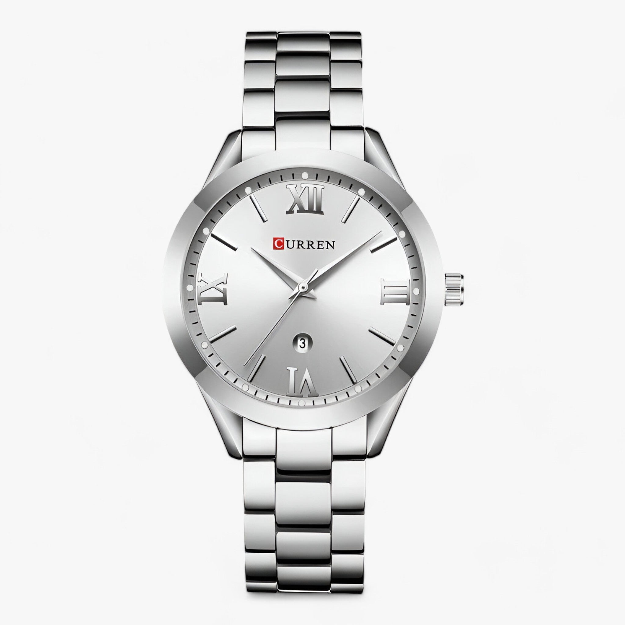 KREATIV | Damur i stål - Kreativ og unik til alle lejligheder - Sølv - watches - {{ product_tags }