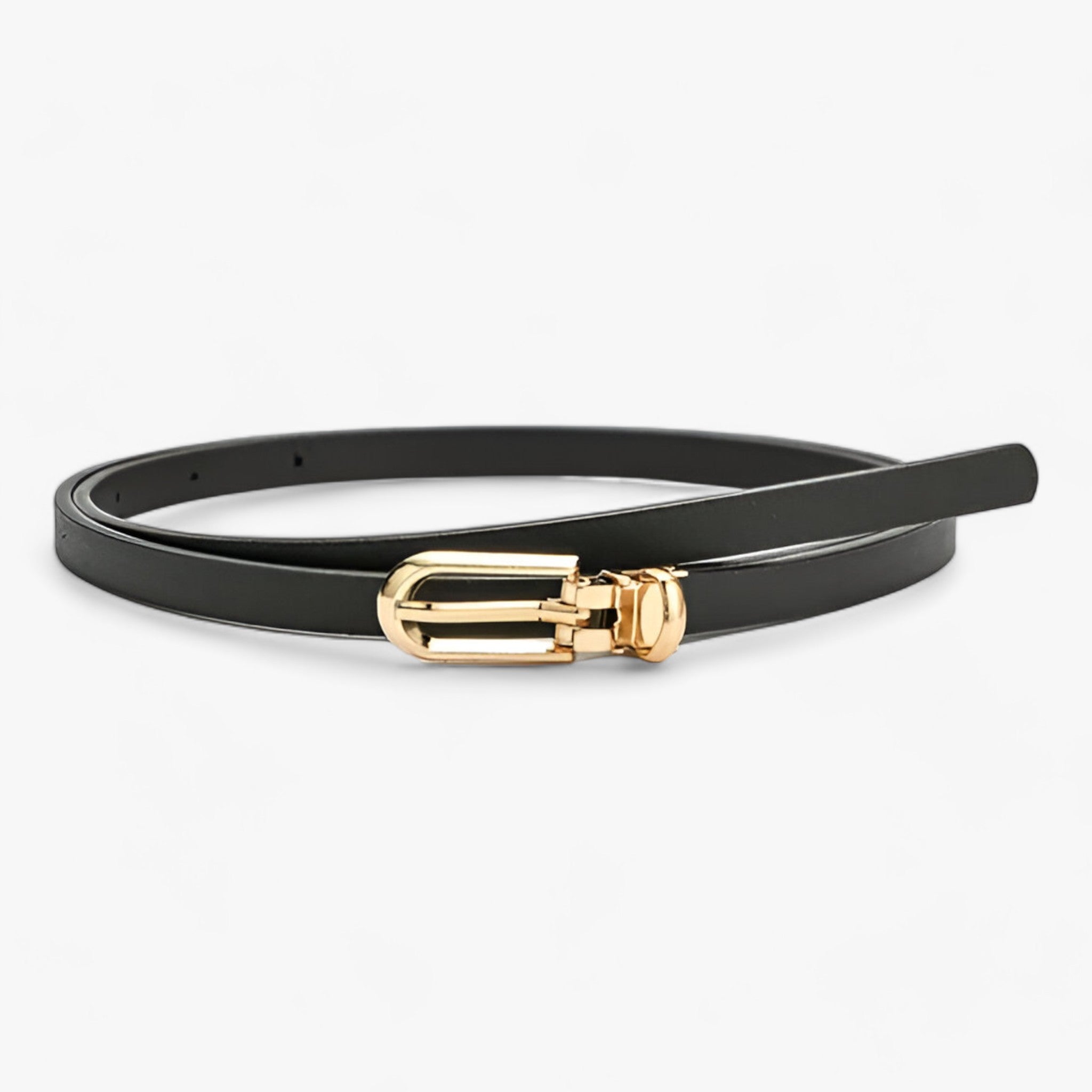 VIVACE | Tyndt bælte - Alsidigt modeaccessory - Sort 105CM - women's fashion - {{ product_tags }