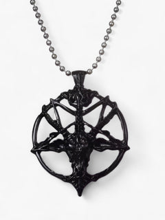 Halskæde med pentagramvedhæng - vintage charm