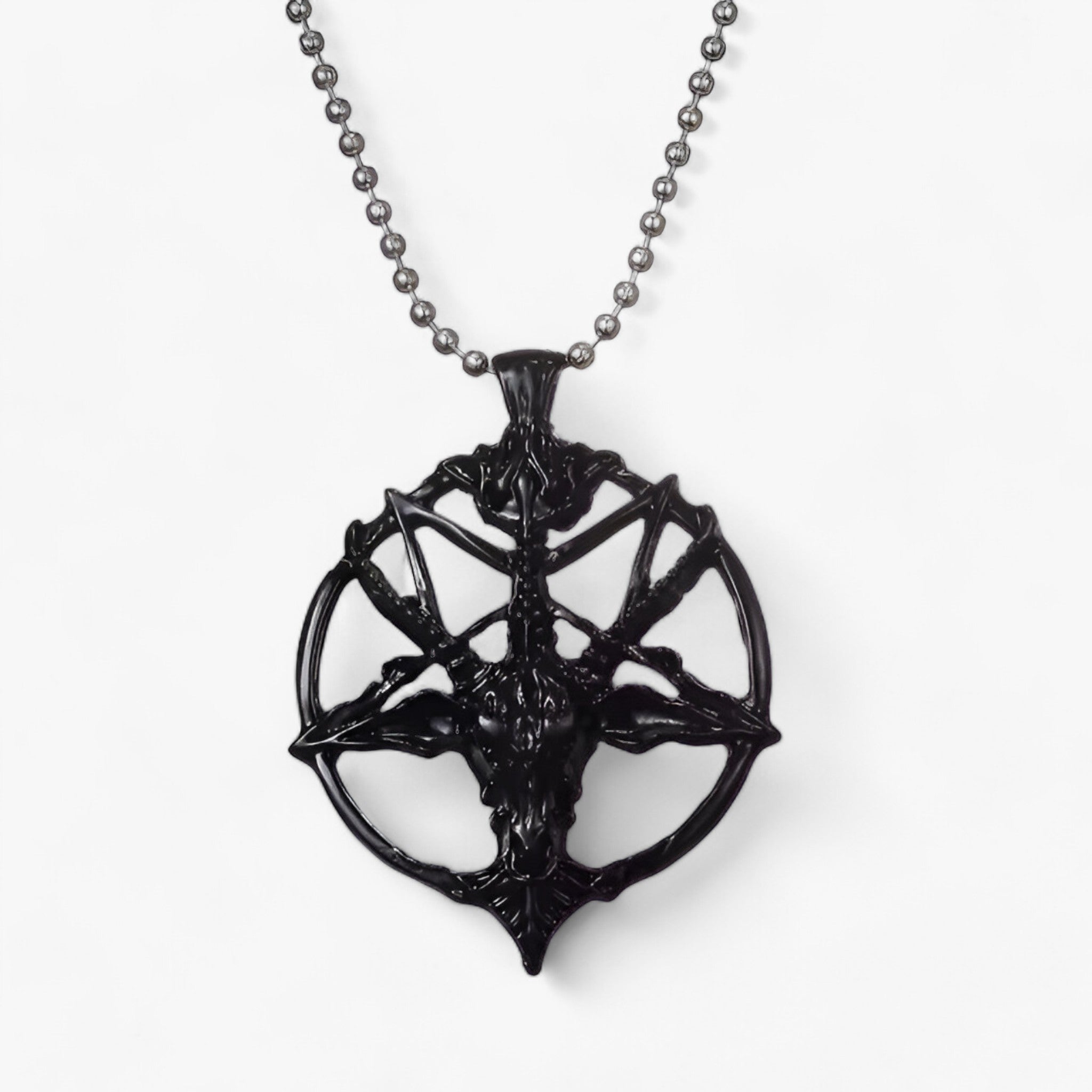 Halskæde med pentagramvedhæng - vintage charm - - women's fashion - {{ product_tags }