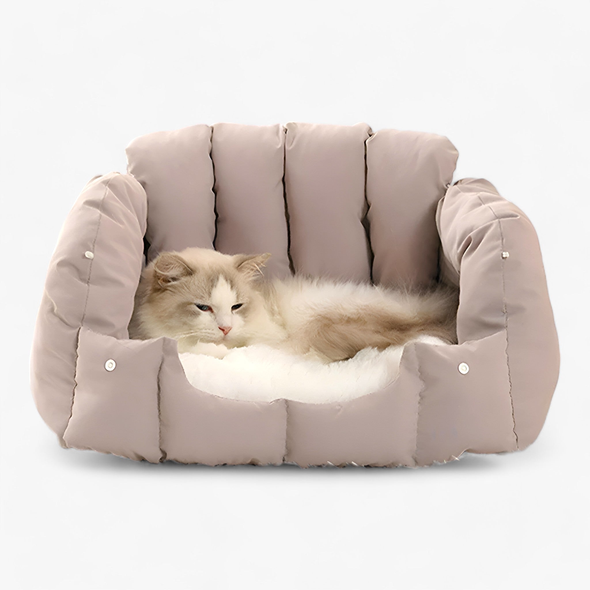 DOUILLET | Bueformet kattekurv - Ultimativ komfort til dine kattevenner - - other - {{ product_tags }