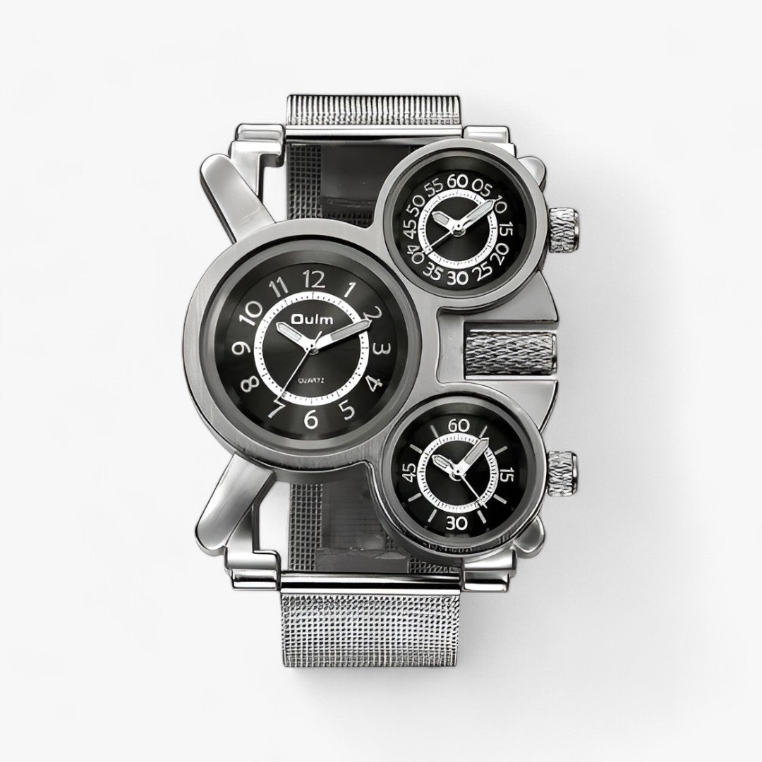 Titanus | Flerzoner ur - Præcision & Stil - SORT - watches - {{ product_tags }