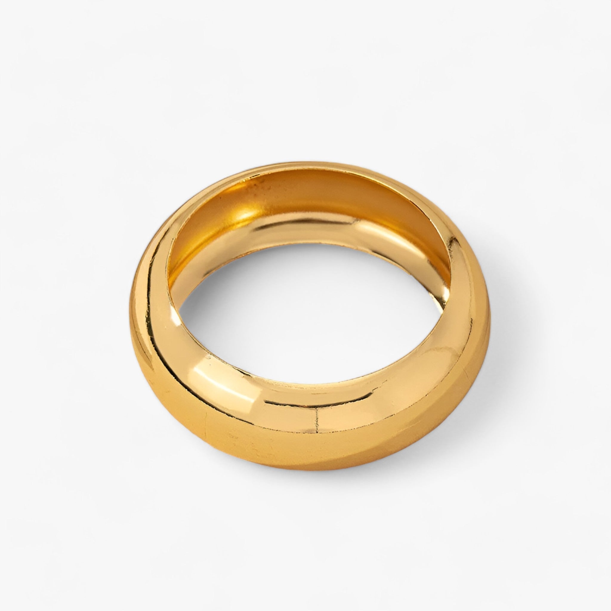 GEOMETRIA - Bred, glat armbånd - Raffineret hverdagslook - - women's fashion - {{ product_tags }