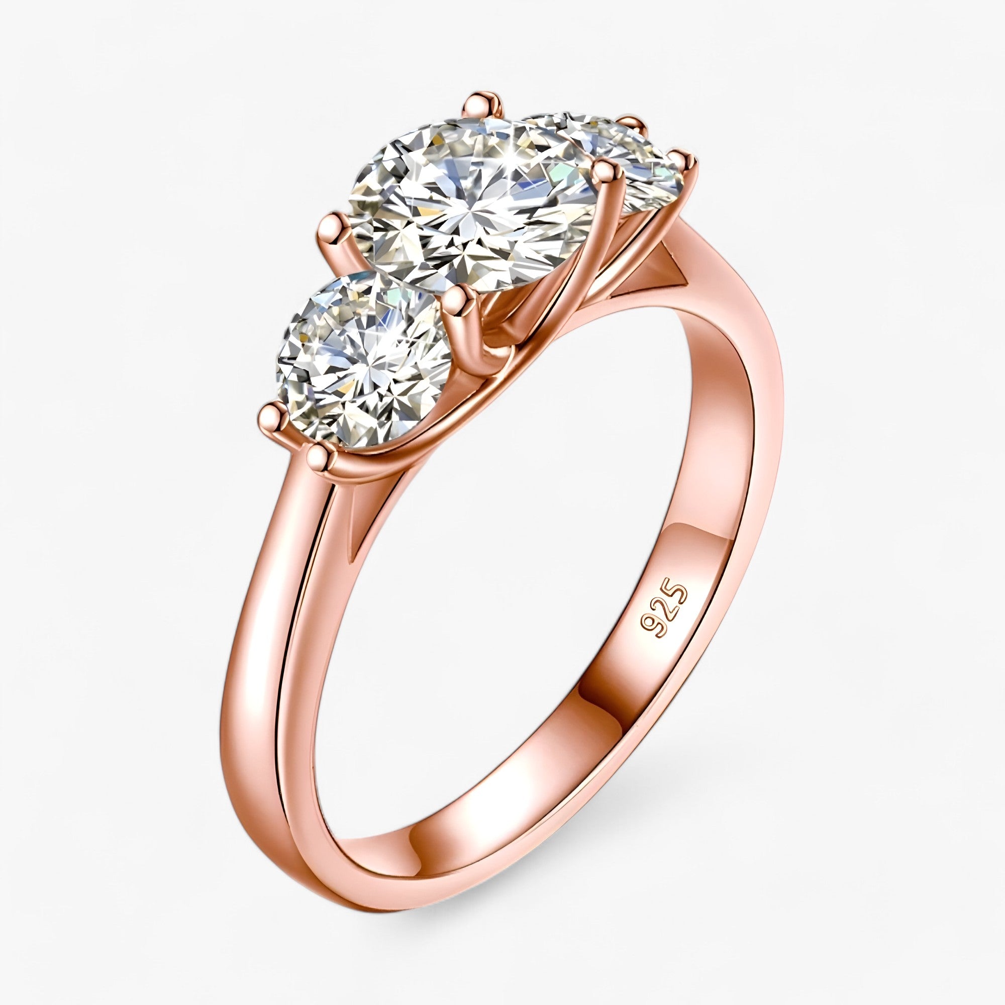 Aurora | Guld Moissanit-Ring - Strålende Luksus - - women's fashion - {{ product_tags }