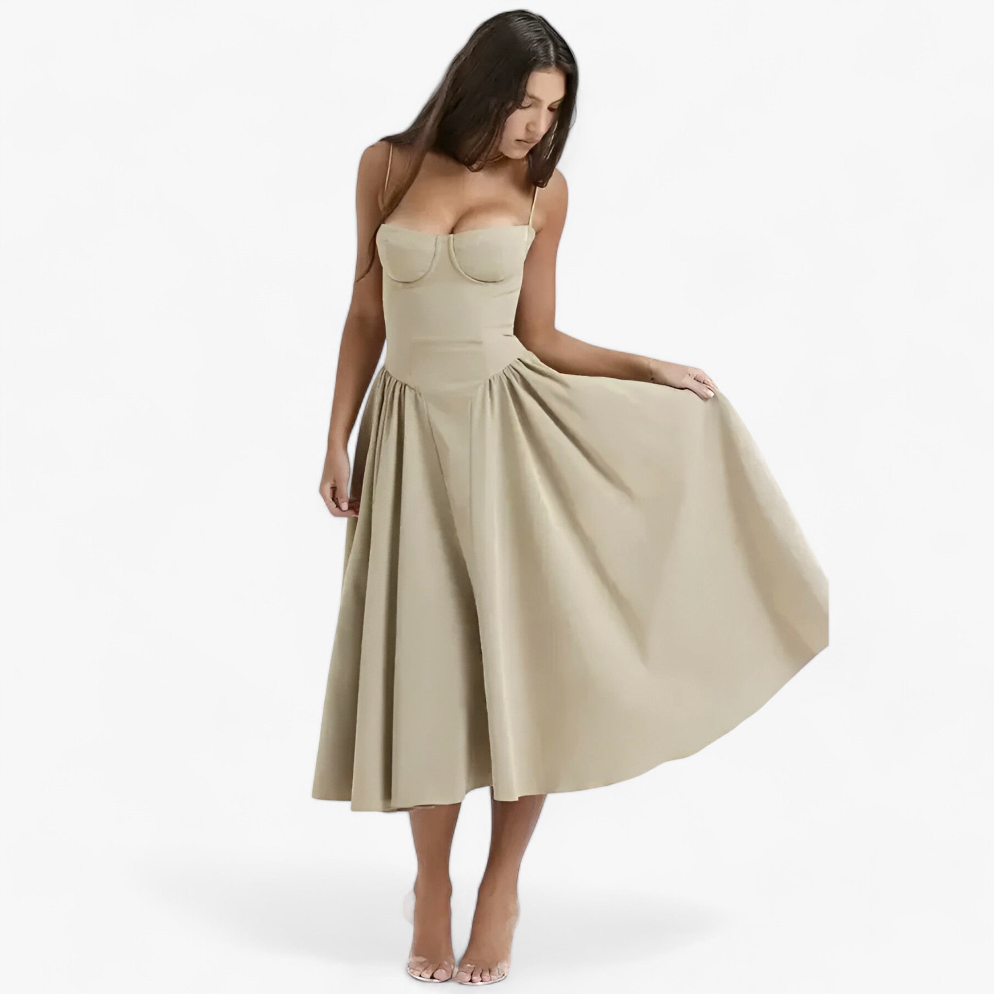 Solana | Korsetkjole - Tidsløs Elegance - - women's fashion - {{ product_tags }
