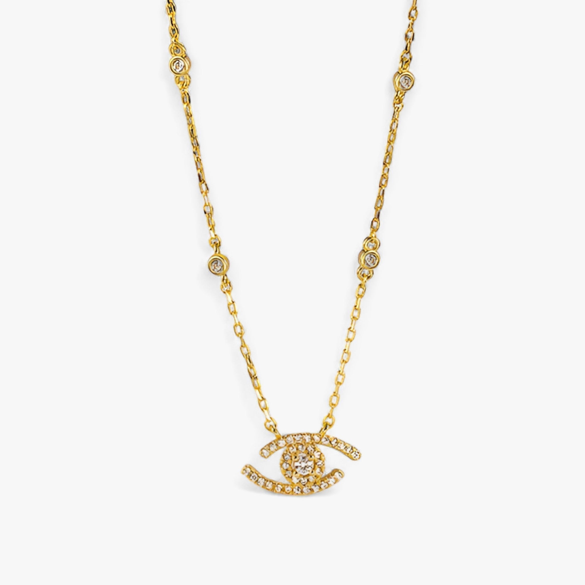 CELESTE | Luksus halskæde - Stilfuldt magisk øje-design til alle lejligheder - Guld - other - {{ product_tags }
