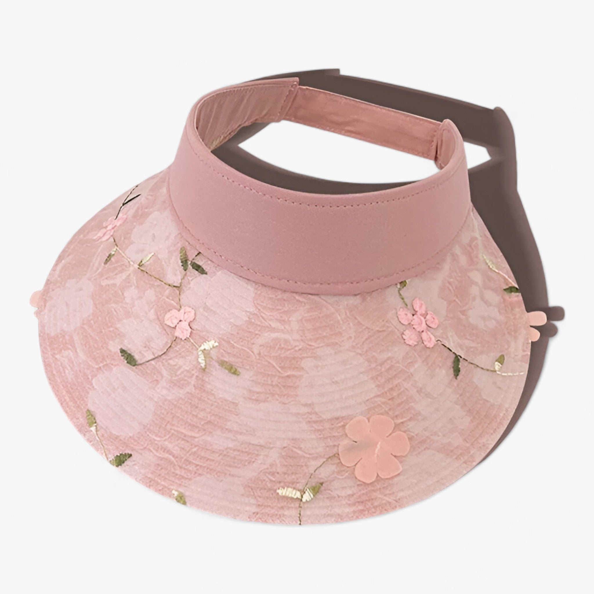 BLOSSOM | Stilsikre stråhatte - Solbeskyttelse & Blomsteraccent - Rosa - women's fashion - {{ product_tags }