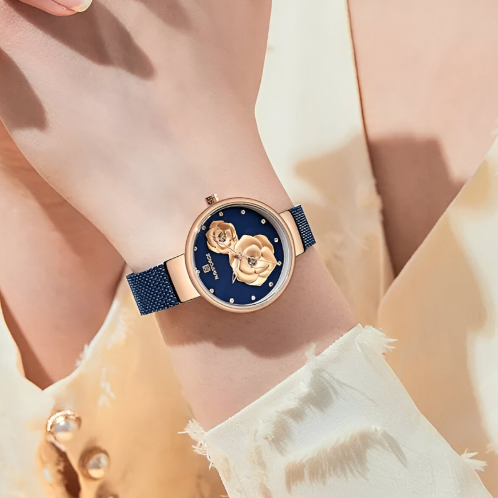 LUXETIME | Stålnet Ur - Elegant Design til tidløs Stil - - watches - {{ product_tags }