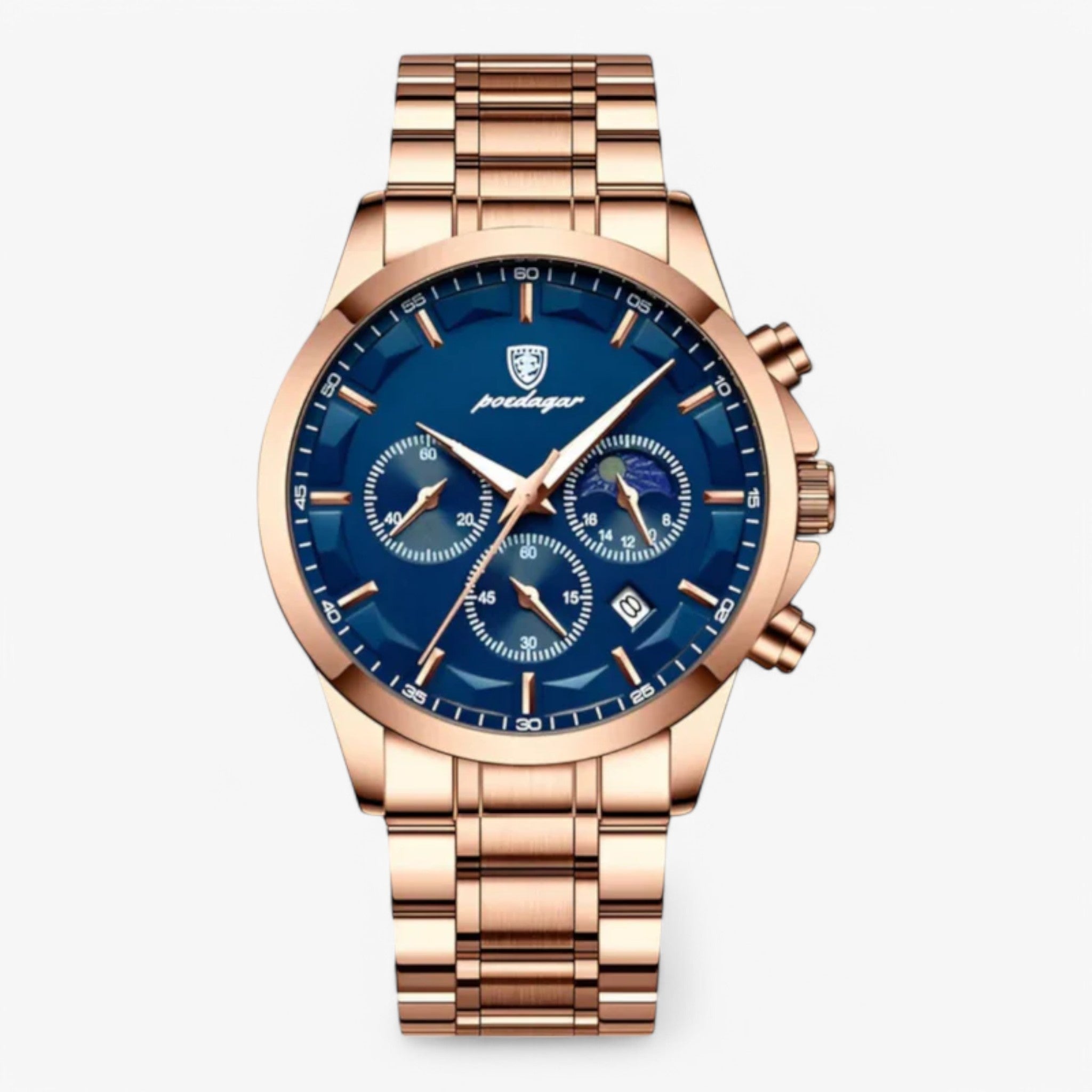 Alexander | Luksusur til mænd - Blå rosaguld - watches - {{ product_tags }