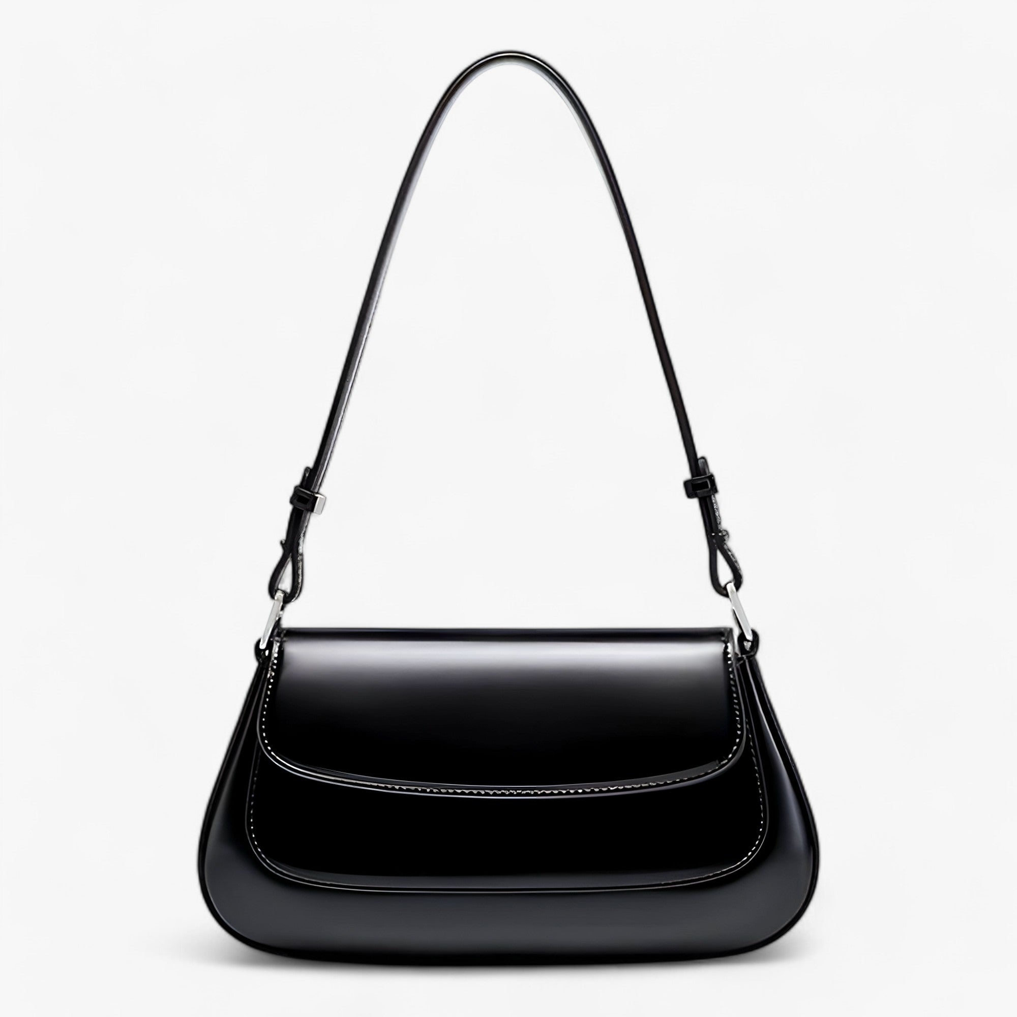 Clea | Læderhåndtaske - Styrk din raffinement hver dag - Sort - bags - {{ product_tags }