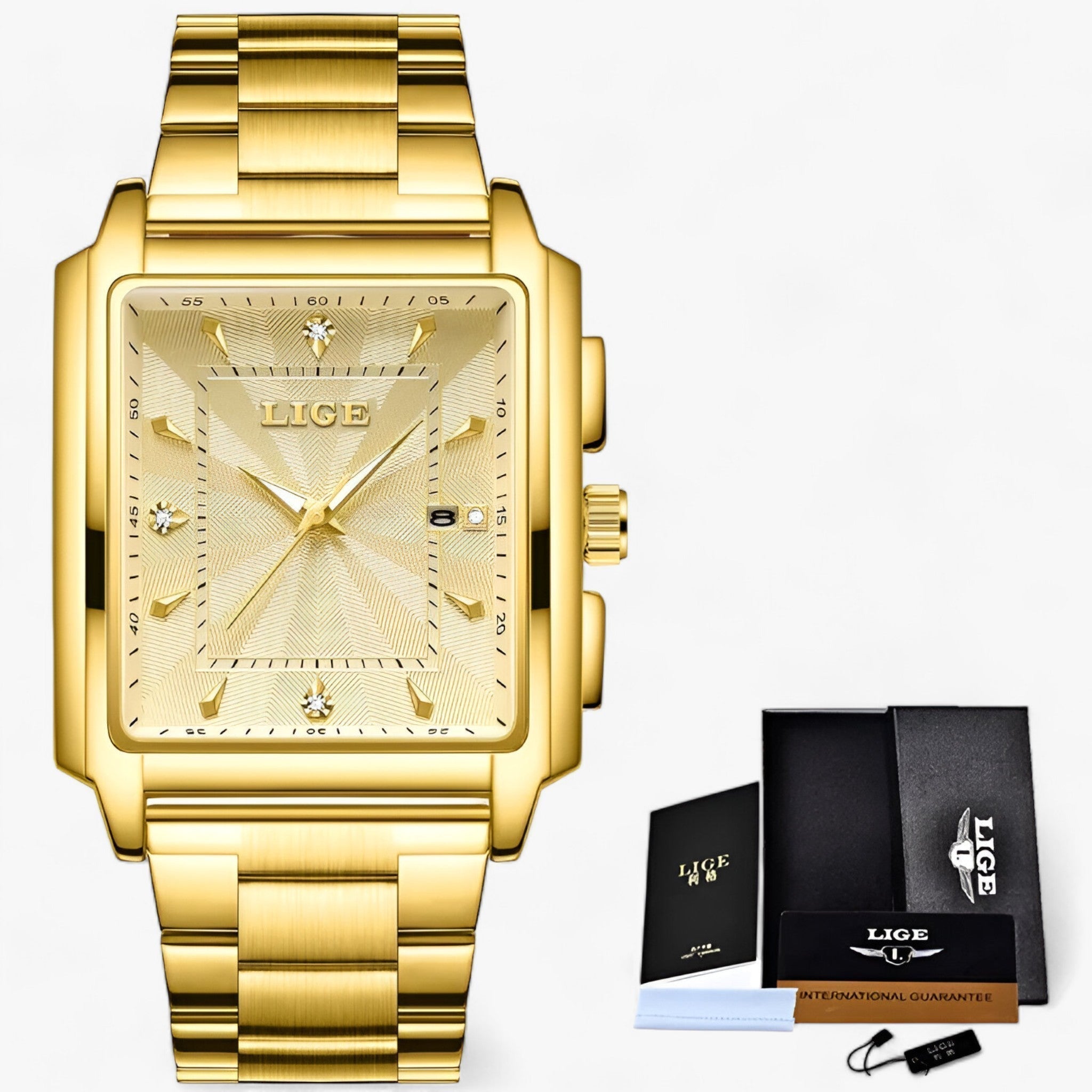 LUXOR | Vandtæt ur - Premium materialer til krævende smag - Alt Guld - watches - {{ product_tags }