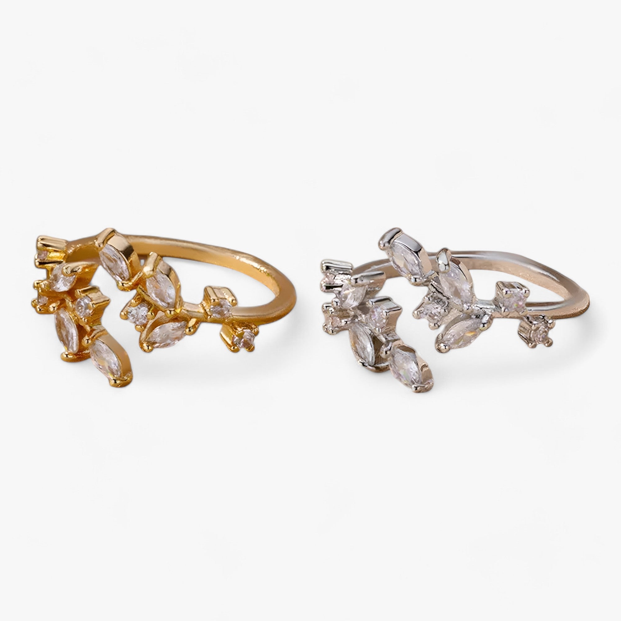 Gylden gren | bladring - stilfuldt naturdesign - - other - {{ product_tags }
