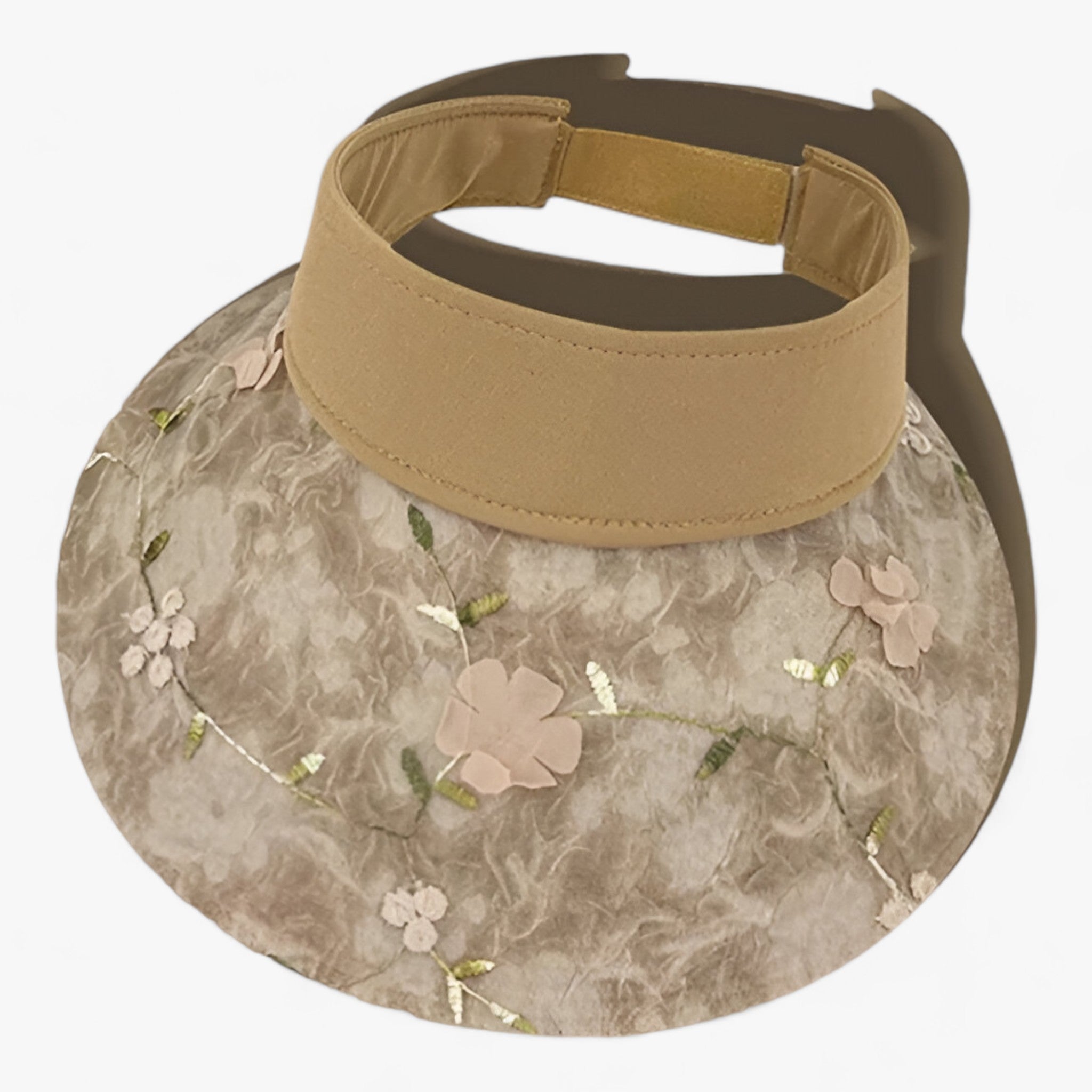 BLOSSOM | Stilsikre stråhatte - Solbeskyttelse & Blomsteraccent - Kaffe - women's fashion - {{ product_tags }